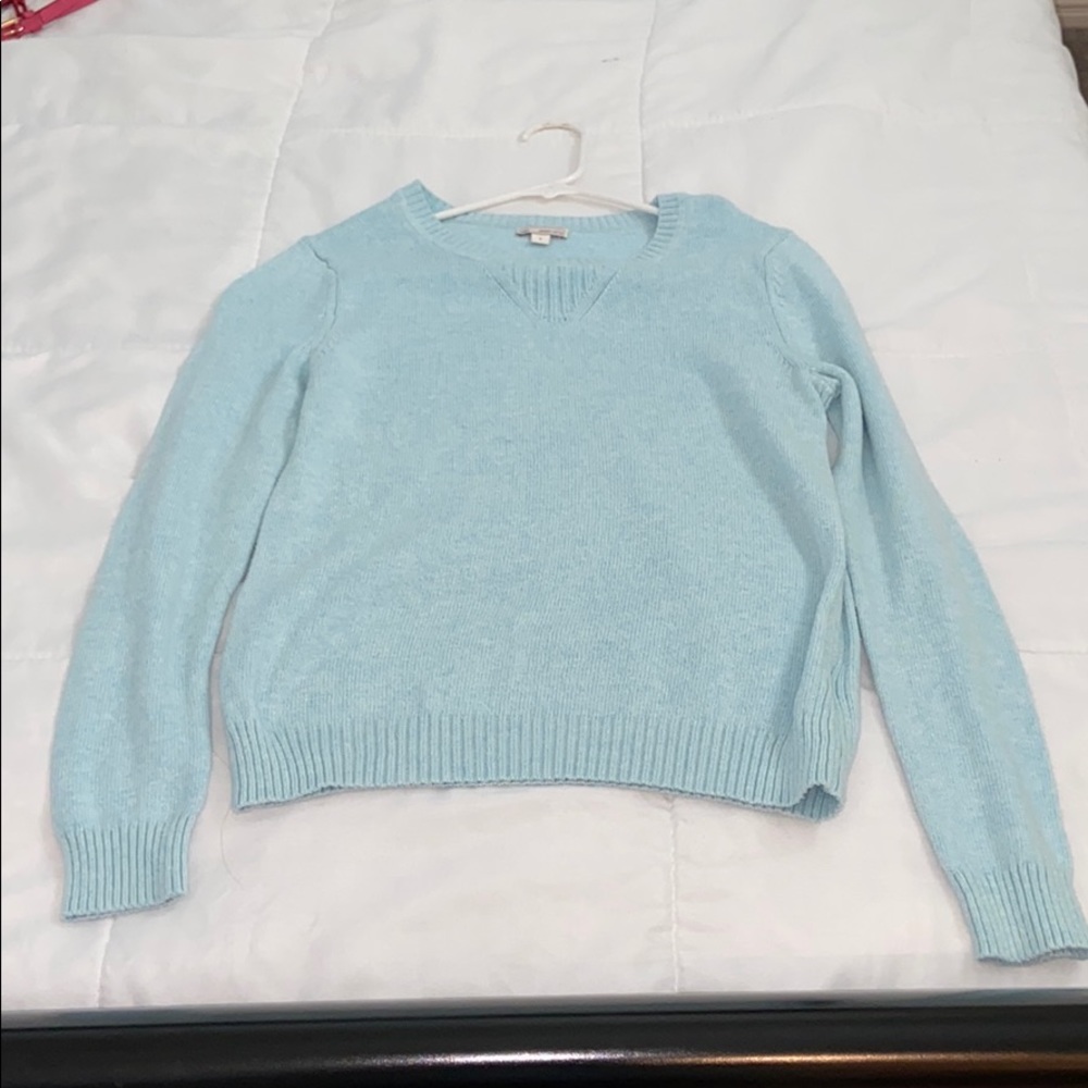 Blue Knitted Sweater